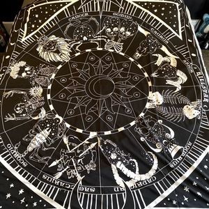 KILLSTAR Astrology Star Chart Tapestry Black o/s